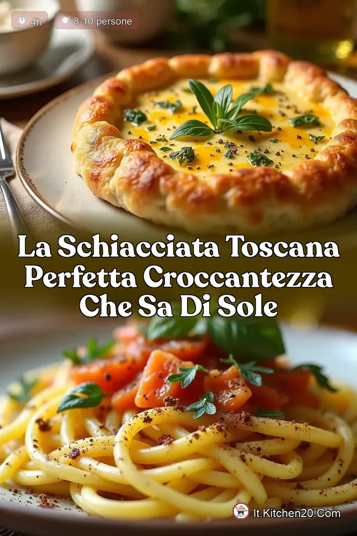 La Schiacciata Toscana Perfetta Croccantezza che sa di Sole