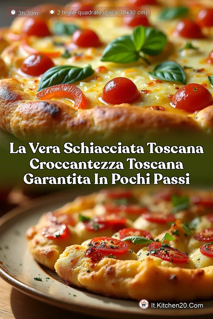 La Vera Schiacciata Toscana Croccantezza Toscana Garantita in Pochi Passi
