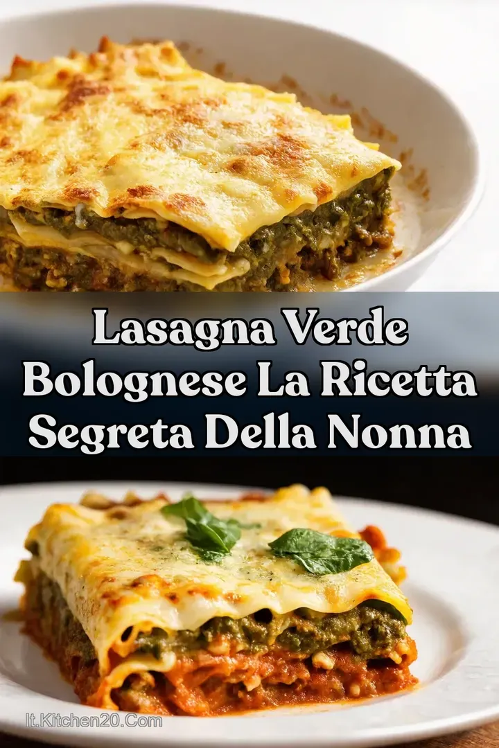 Lasagna Verde Bolognese La Ricetta Segreta della Nonna