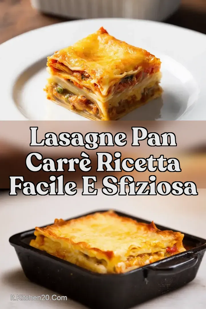 Lasagne Pan Carr&egrave; Ricetta Facile e Sfiziosa