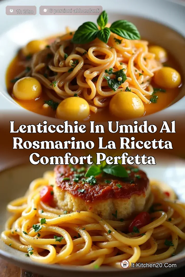 Lenticchie in Umido al Rosmarino La Ricetta Comfort Perfetta