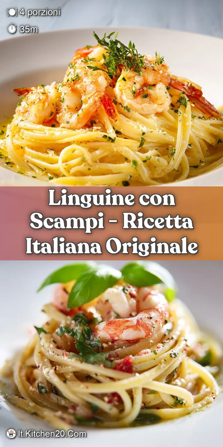 Close-up of succulent shrimp and al dente pasta coated in a rich, golden-hued sauce, ready to be savored.