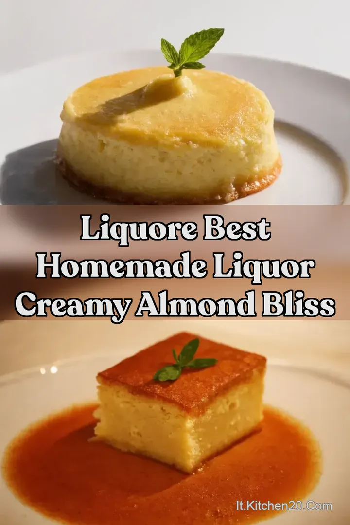 Liquore Best Homemade Liquor Creamy Almond Bliss