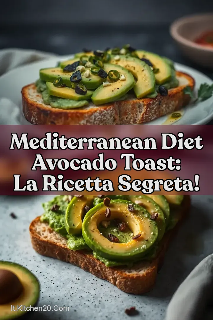Mediterranean Diet Avocado Toast: La Ricetta Segreta!