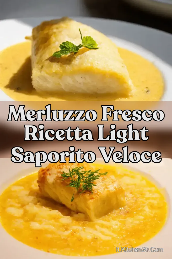 Merluzzo Fresco Ricetta Light Saporito Veloce