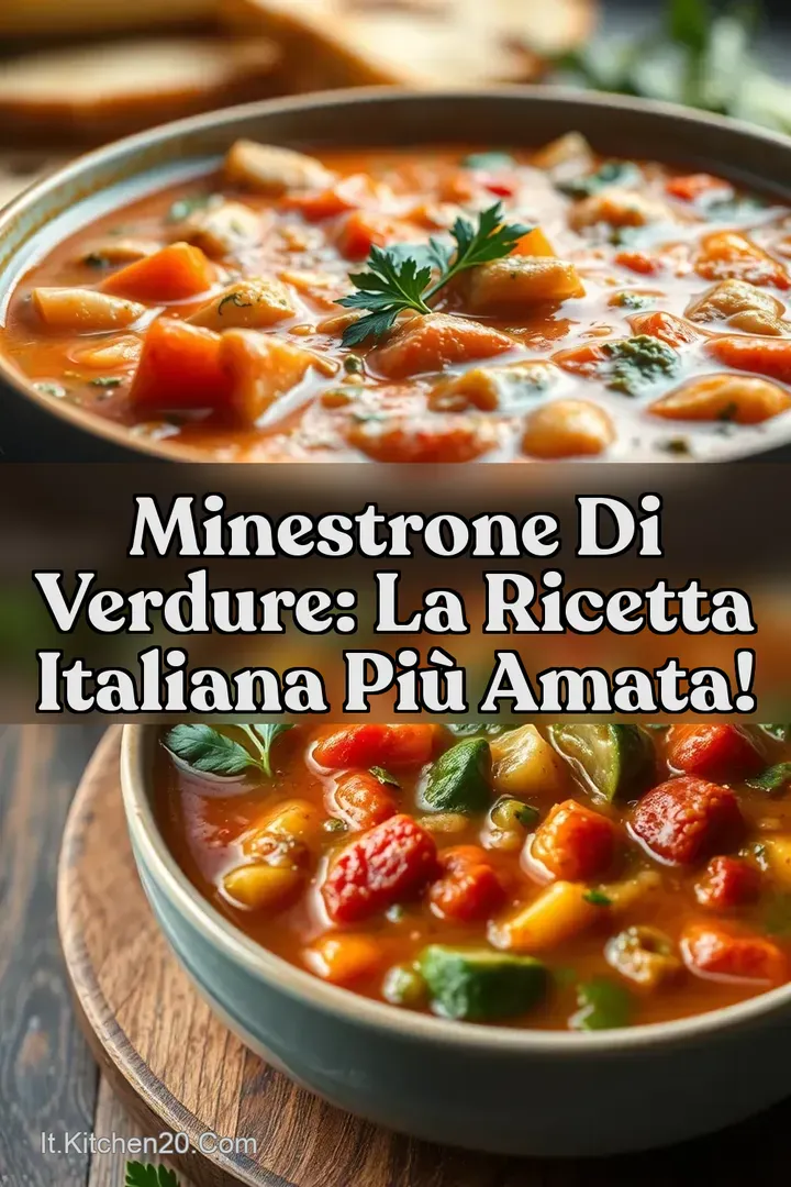Minestrone di Verdure: La Ricetta Italiana Pi&ugrave; Amata!