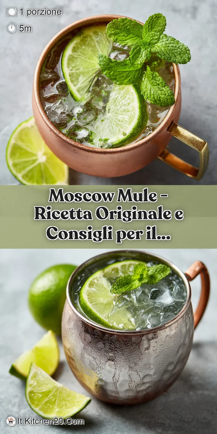 Close-up of a bubbling Moscow Mule in a shiny copper mug, condensation hinting at its coolness.