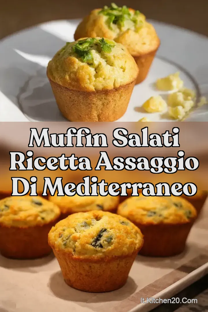 Muffin Salati Ricetta Assaggio di Mediterraneo