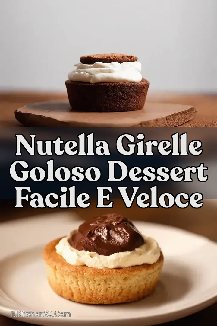 Nutella Girelle Goloso Dessert Facile e Veloce