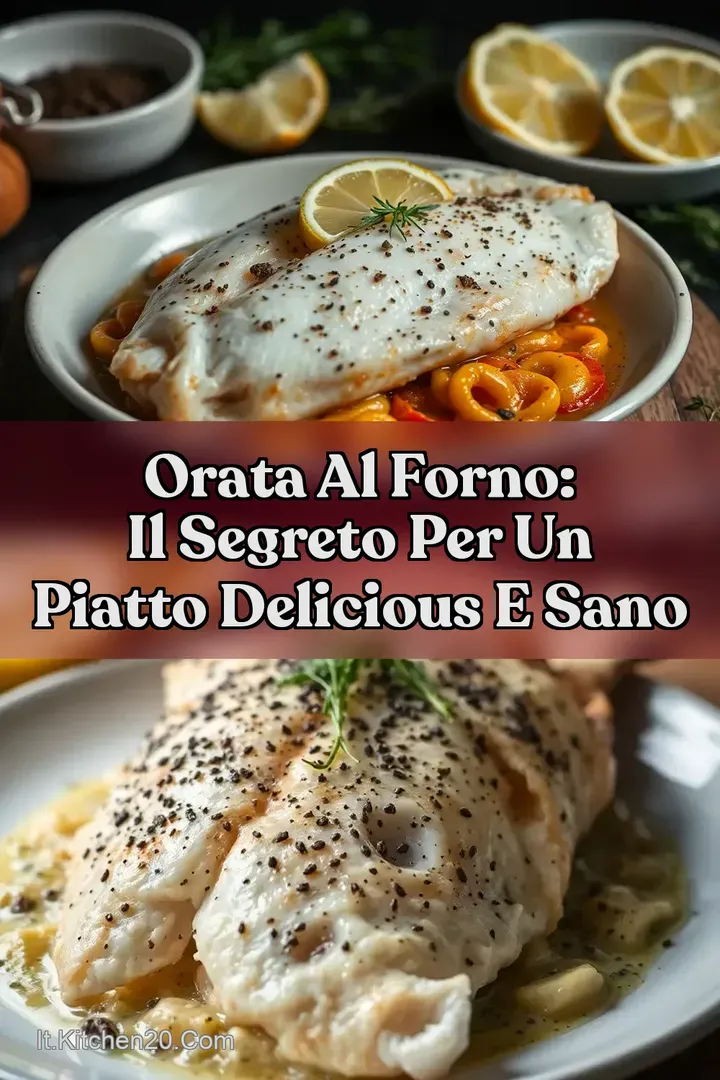 Orata al Forno: IL segreto per un piatto Delicious e Sano