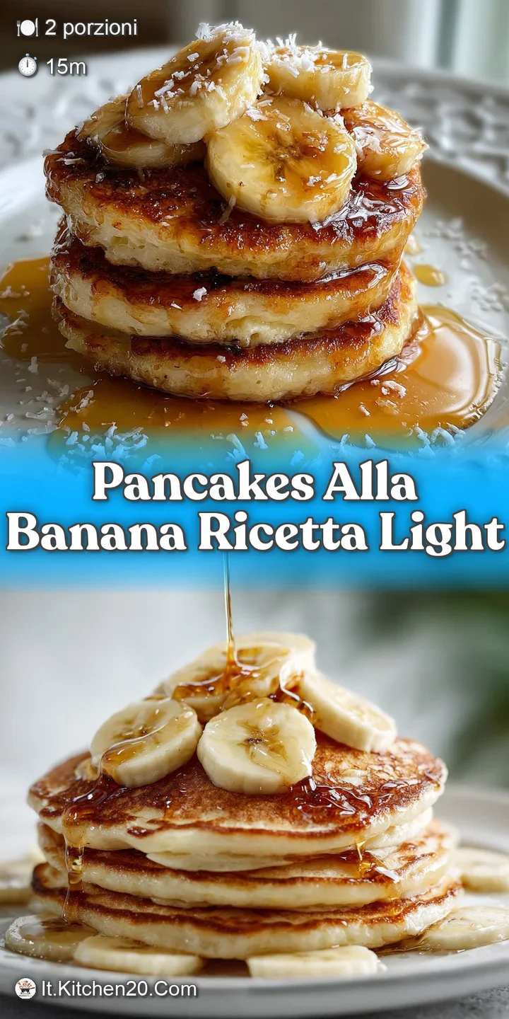 Close-up of soft, moist banana pancake with caramelized edges. Syrup glistens on the textured surface.