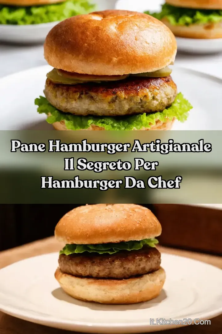 Pane Hamburger Artigianale Il Segreto per Hamburger da Chef