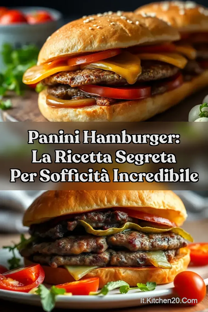 Panini Hamburger: La Ricetta Segreta per Sofficit&agrave; Incredibile