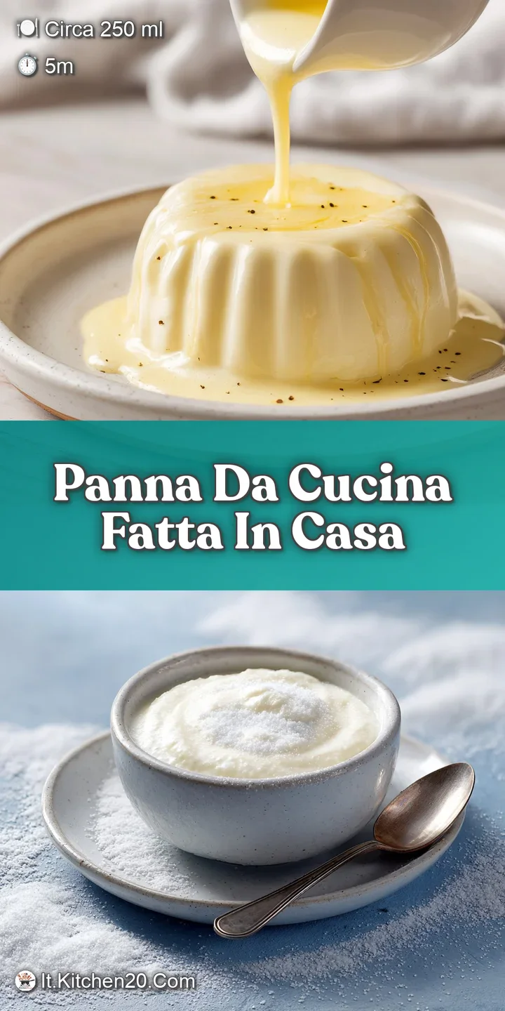 Close-up on the thick, glossy, ivory cream. The smooth surface reflects light, highlighting its rich and decadent appearan...