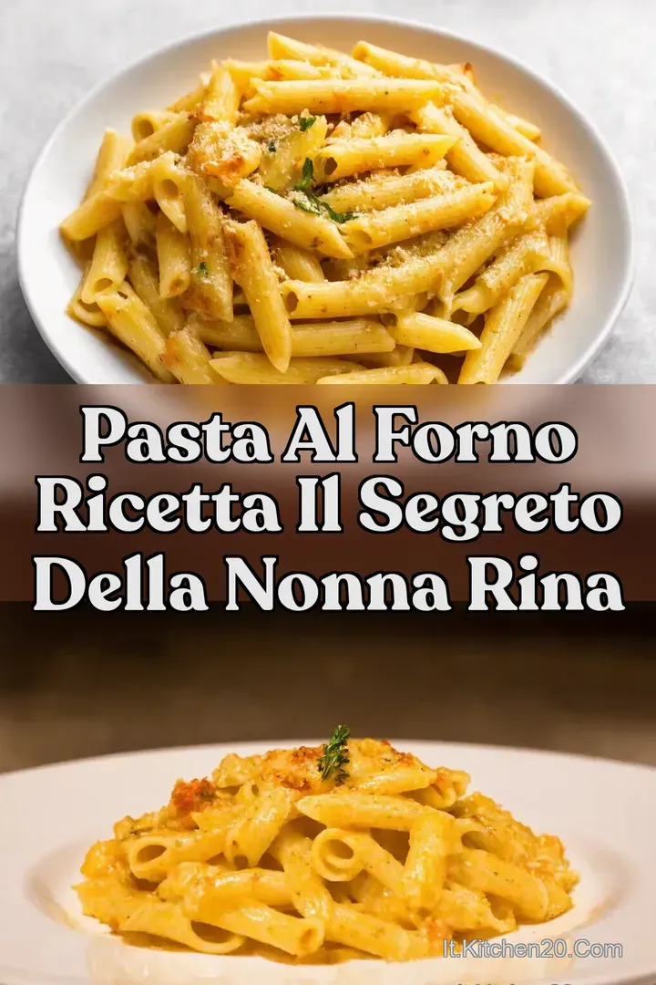 Pasta al Forno Ricetta Il Segreto della Nonna Rina