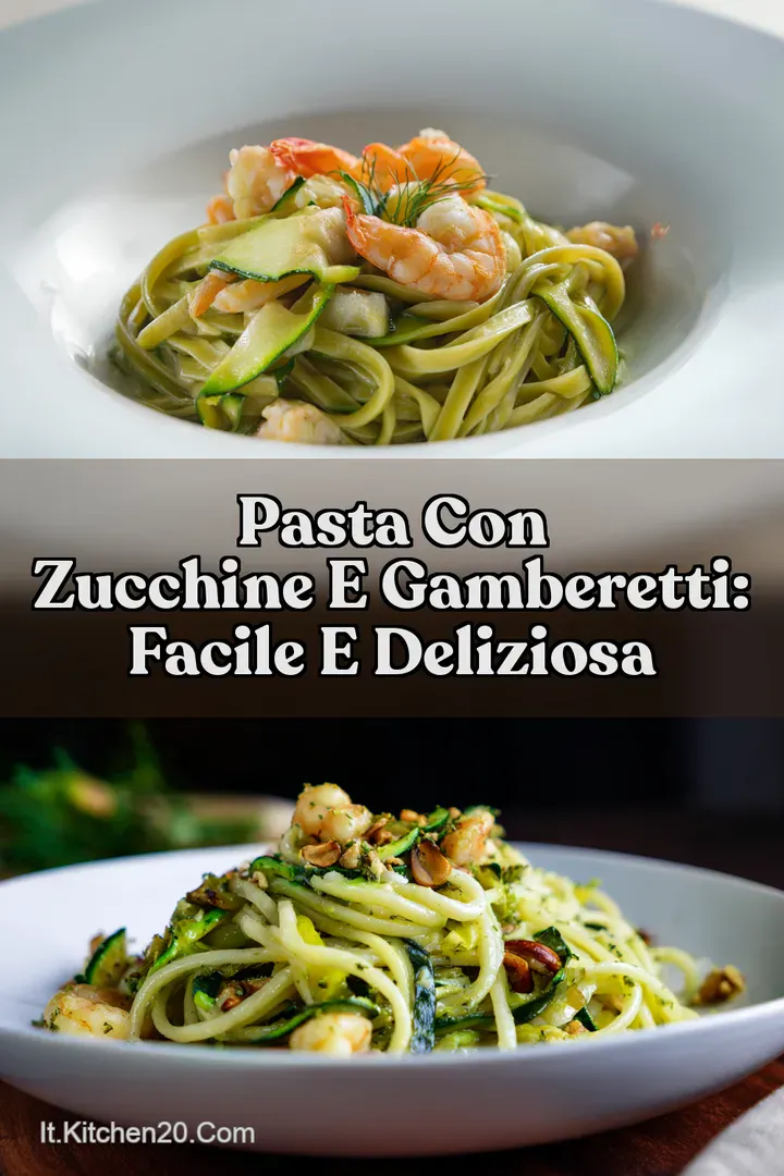 Pasta con Zucchine e Gamberetti: Facile e Deliziosa