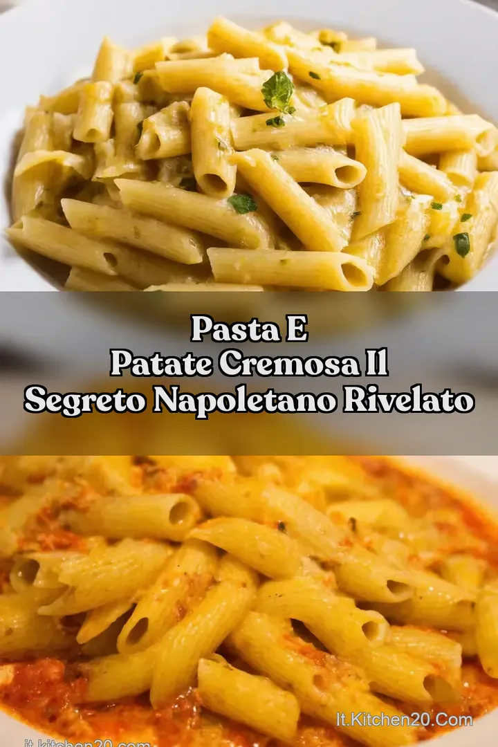 Pasta e Patate Cremosa Il Segreto Napoletano Rivelato