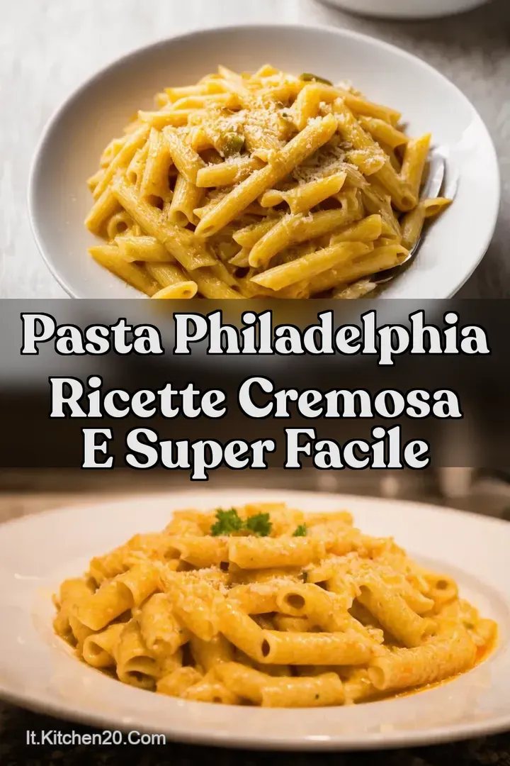 Pasta Philadelphia Ricette Cremosa e Super Facile