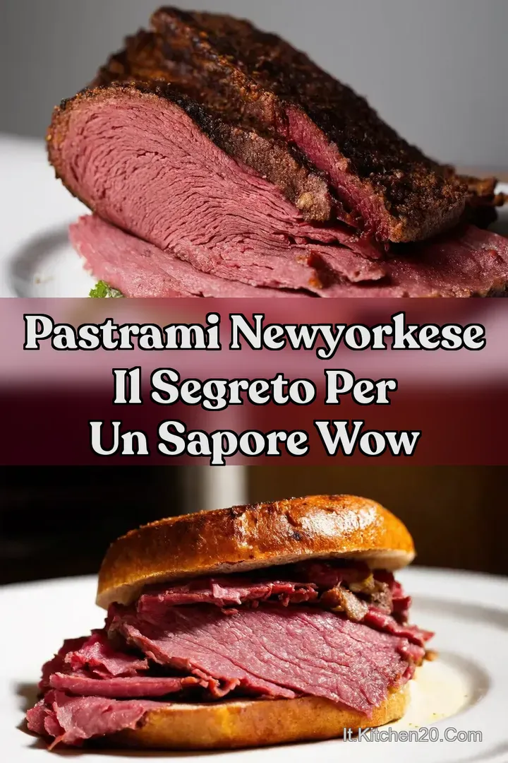 Pastrami Newyorkese Il Segreto per un Sapore WOW