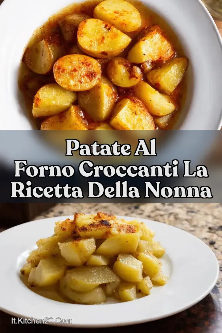 Patate al Forno Croccanti La Ricetta della Nonna