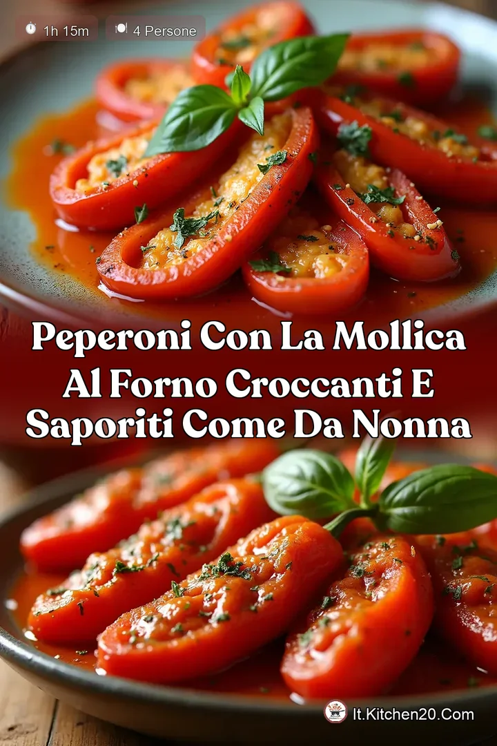 Peperoni con la Mollica al Forno Croccanti e Saporiti come da Nonna