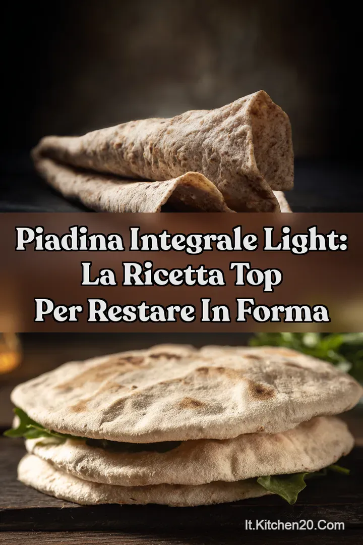 Piadina Integrale Light: La ricetta TOP per restare in forma