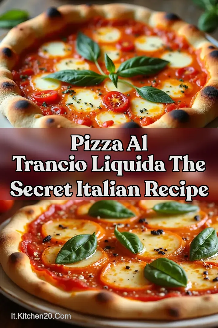 Pizza Al Trancio Liquida The Secret Italian Recipe