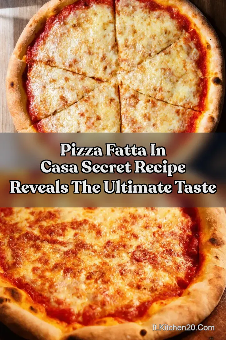 Pizza Fatta in Casa Secret Recipe Reveals the Ultimate Taste