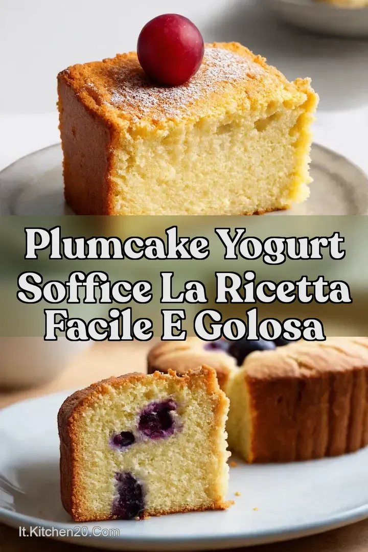 Plumcake Yogurt Soffice La Ricetta Facile e Golosa