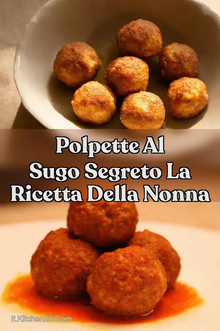 Polpette al Sugo Segreto La Ricetta Della Nonna