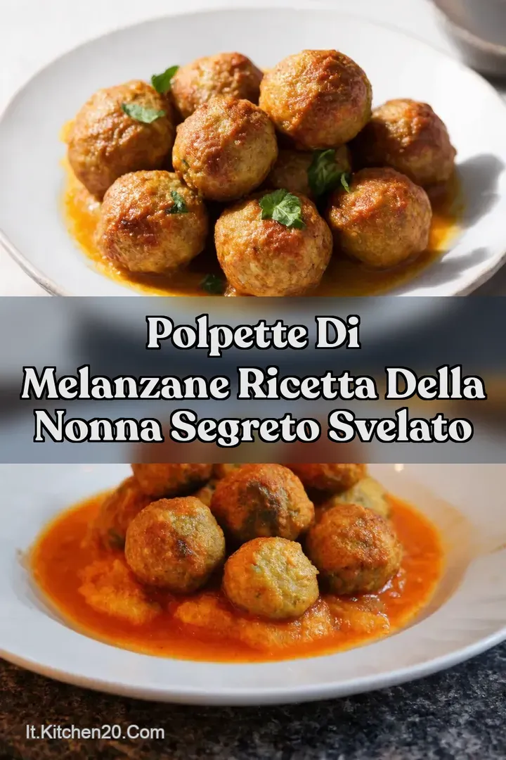 Polpette di Melanzane Ricetta della Nonna Segreto Svelato