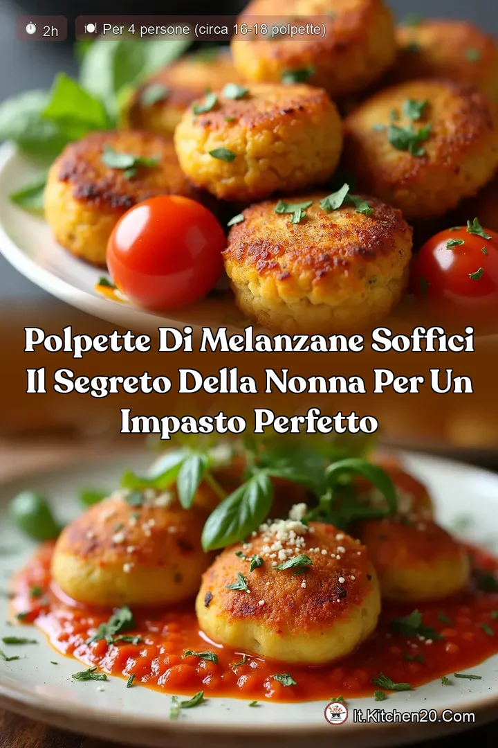 Polpette di Melanzane Soffici Il Segreto della Nonna per un Impasto Perfetto