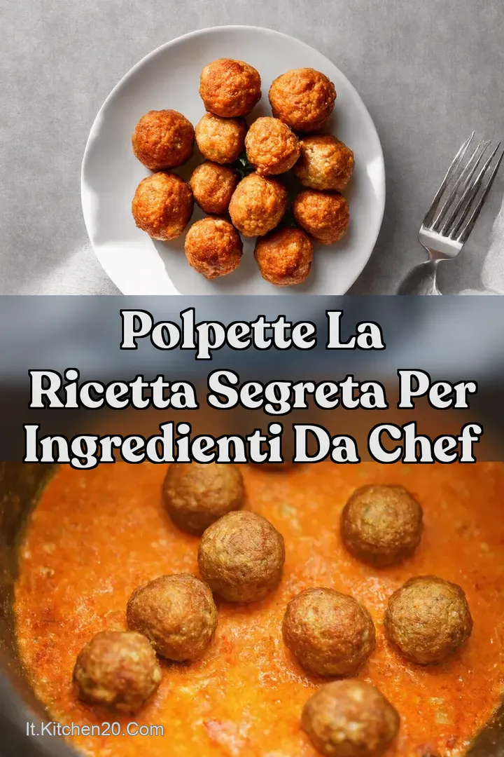 Polpette la ricetta segreta per ingredienti da Chef