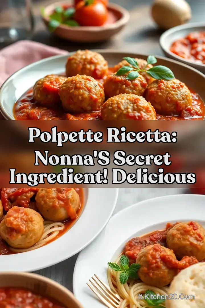 Polpette Ricetta: Nonna s SECRET Ingredient! Delicious