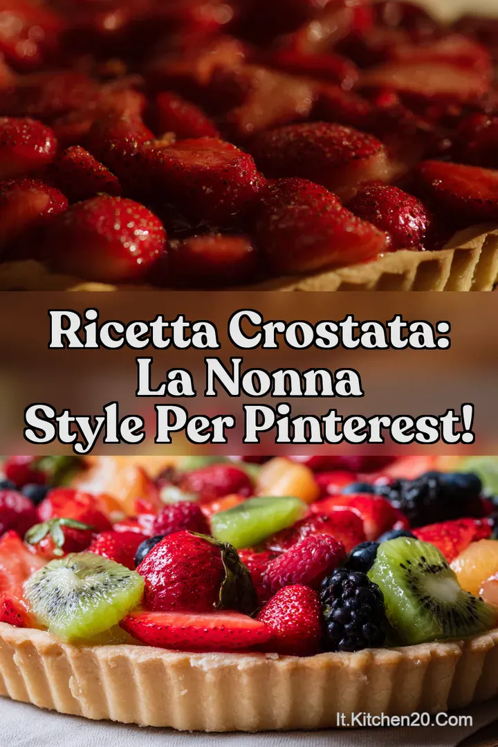 Ricetta Crostata: La Nonna Style per Pinterest!