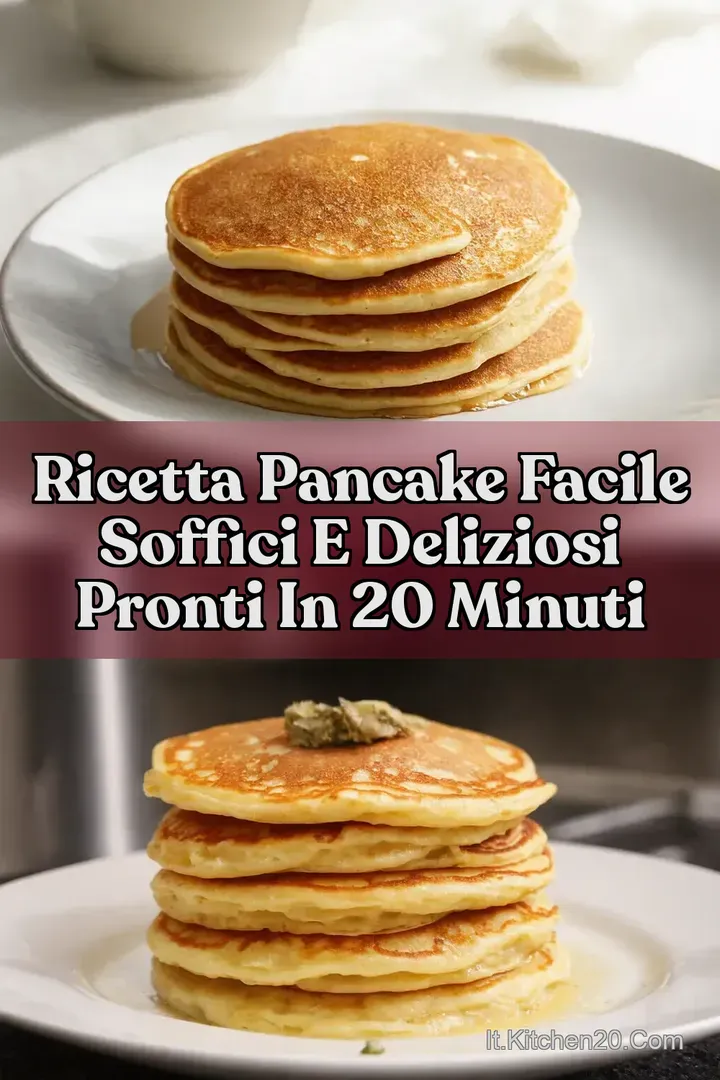 Ricetta Pancake Facile Soffici e Deliziosi Pronti in 20 Minuti