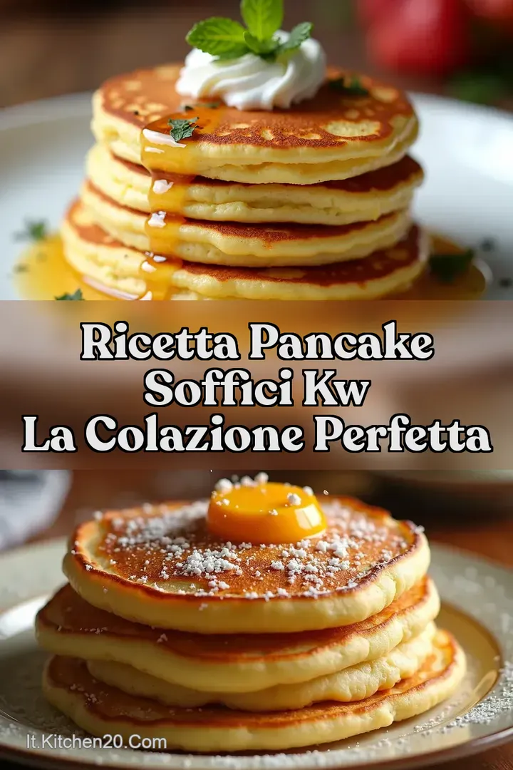 Ricetta Pancake Soffici kw La Colazione Perfetta