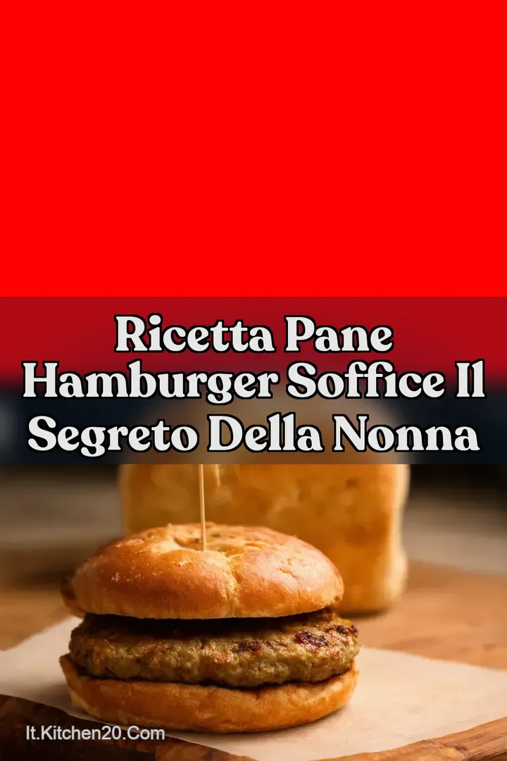 Ricetta Pane Hamburger Soffice Il Segreto della Nonna