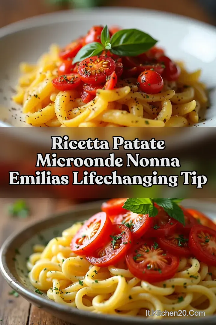Ricetta Patate Microonde Nonna Emilias LifeChanging Tip