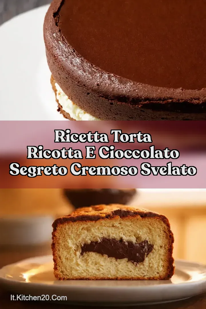 Ricetta Torta Ricotta e Cioccolato Segreto Cremoso Svelato