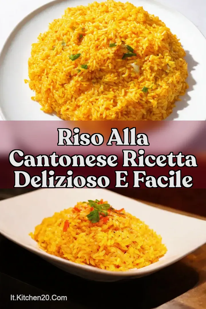 Riso alla Cantonese Ricetta Delizioso e Facile