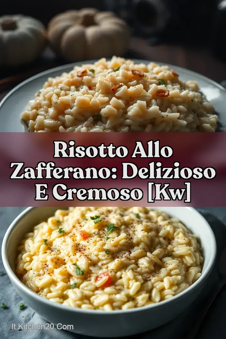 Risotto allo Zafferano: Delizioso e Cremoso [kw]