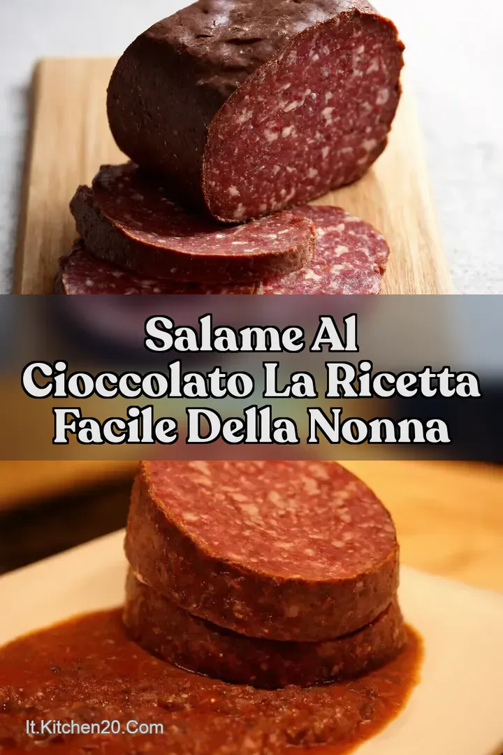 Salame al Cioccolato La Ricetta Facile della Nonna