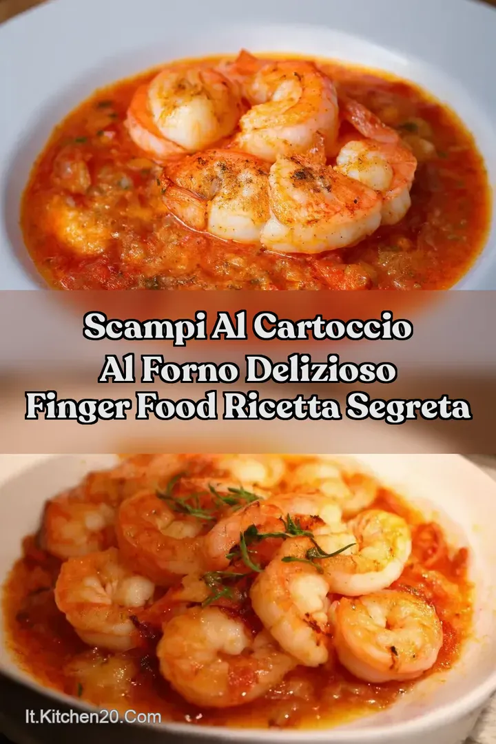 Scampi al Cartoccio al Forno Delizioso Finger Food Ricetta Segreta