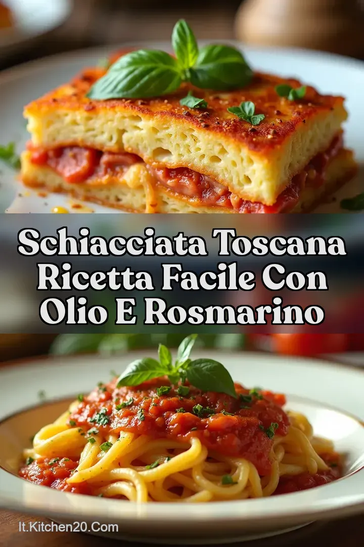 Schiacciata Toscana Ricetta Facile con Olio e Rosmarino
