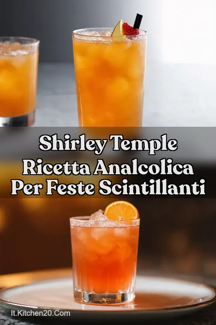 Shirley Temple Ricetta Analcolica per Feste Scintillanti