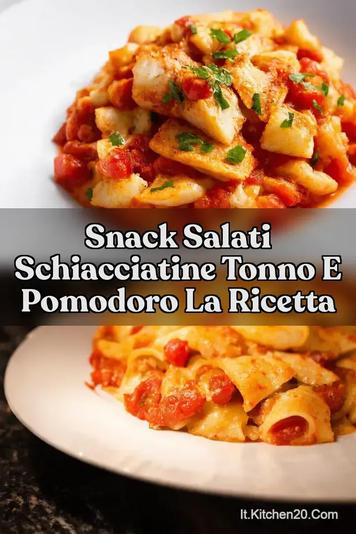 Snack Salati Schiacciatine Tonno e Pomodoro La Ricetta