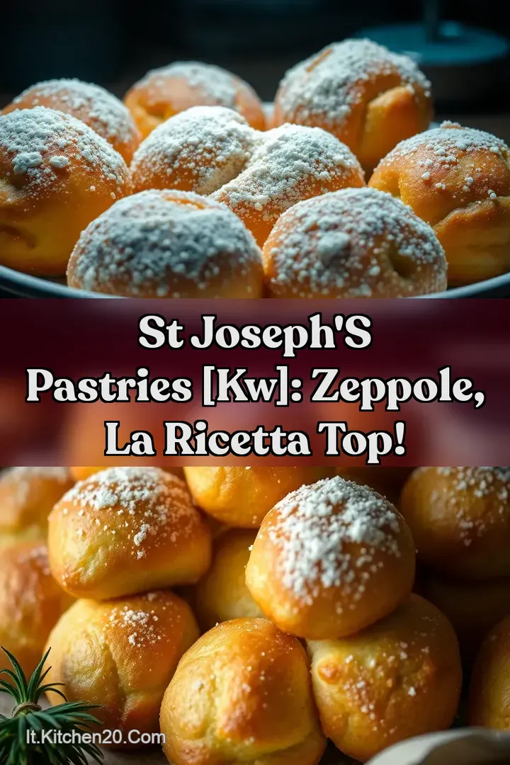 St Joseph s Pastries [kw]: Zeppole la ricetta top!