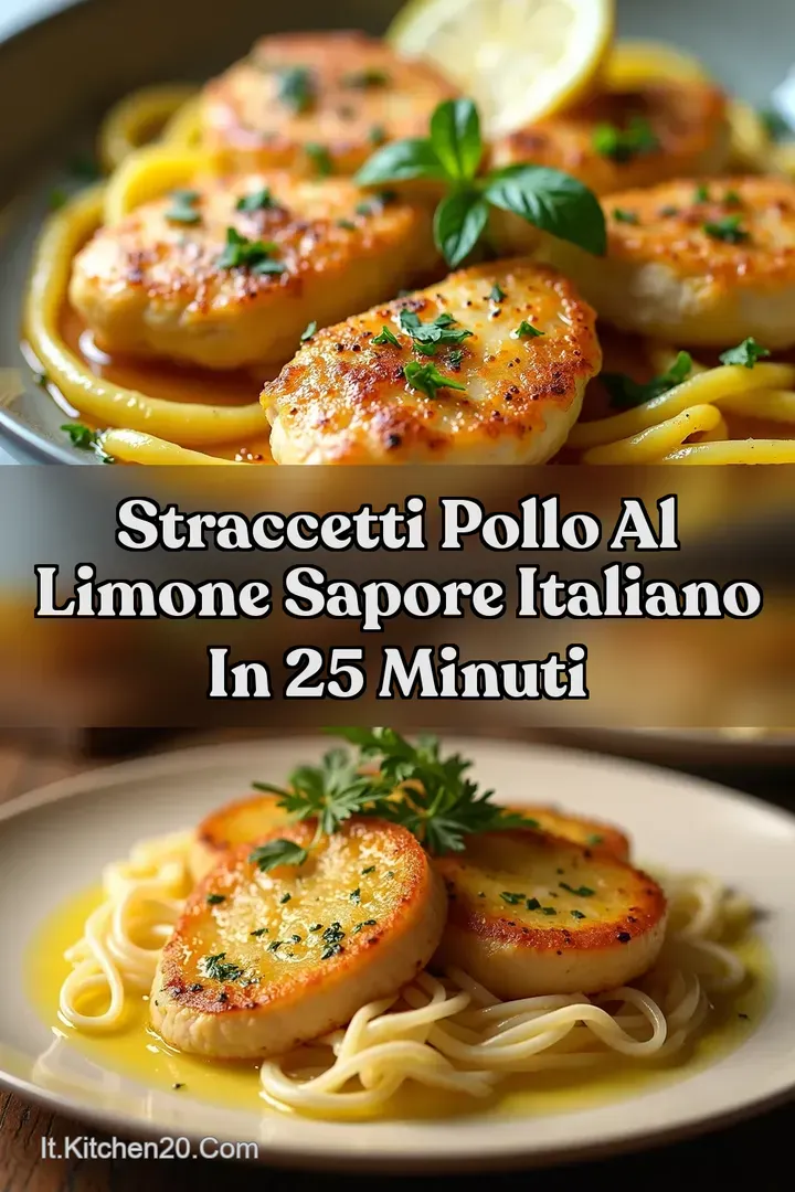 Straccetti Pollo Al Limone Sapore Italiano In 25 Minuti