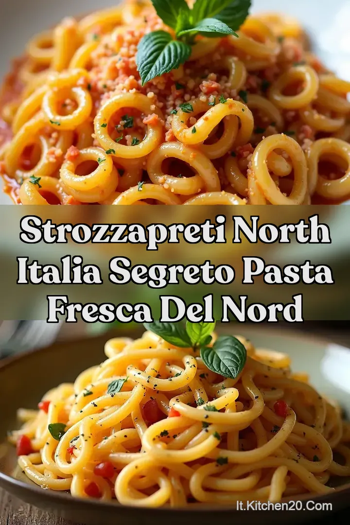 Strozzapreti north italia segreto pasta fresca del Nord